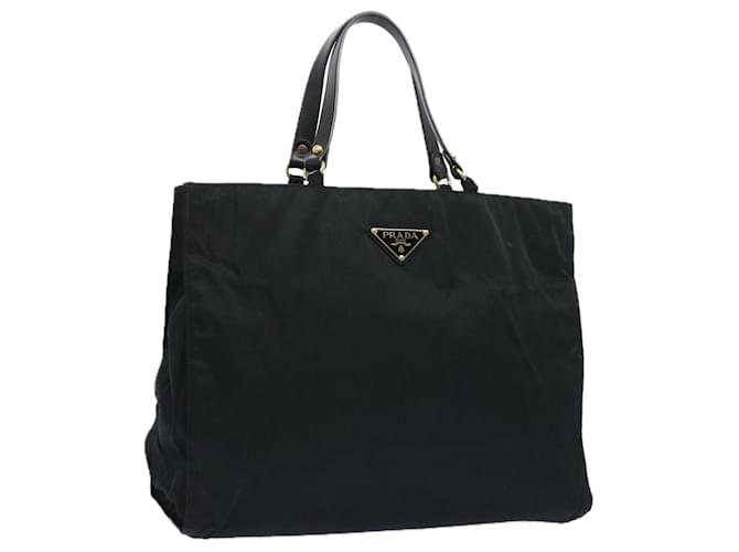 PRADA Tote Bag Nylon Nero Auth bs11691  ref.1237773