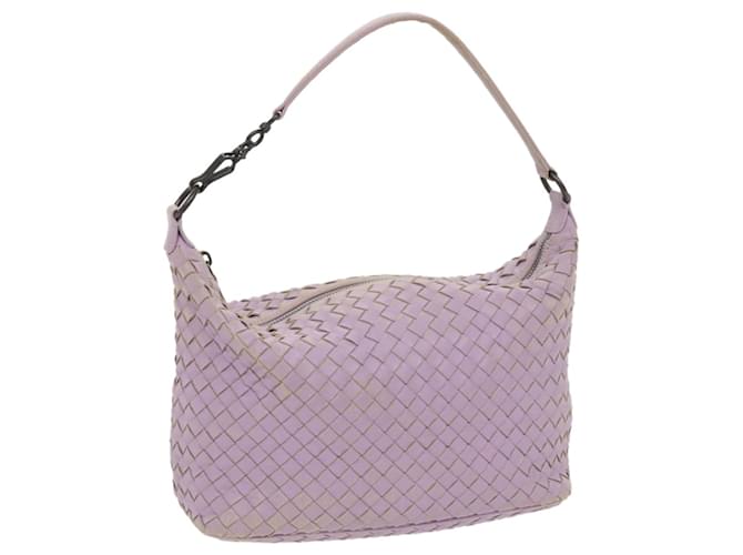 Autre Marque BOTTEGAVENETA INTRECCIATO Shoulder Bag Leather Pink Auth yk10387  ref.1237782