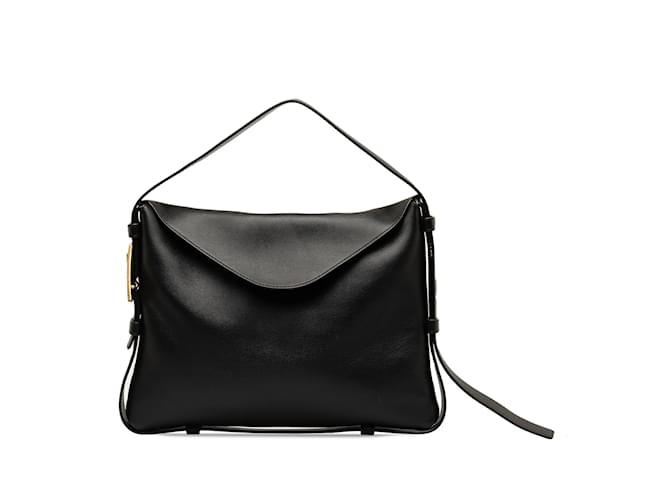 Black Bottega Veneta Cradle Shoulder Bag Leather  ref.1237972
