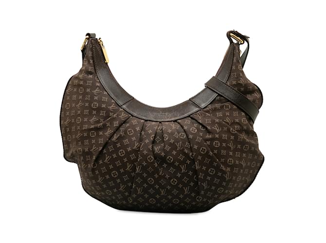 Brown Louis Vuitton Monogram Idylle Rhapsodie MM Crossbody Bag Cuir Marron  ref.1237980
