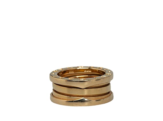 Bulgari Gold Bvlgari B.Zero1 3-Band Ring in Yellow Gold Golden  ref.1238045