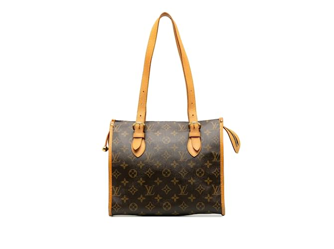 Brown Louis Vuitton Monogram Popincourt Haut Shoulder Bag Leather  ref.1238084