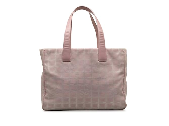 Pink Chanel New Travel Line Tote Leather  ref.1238365