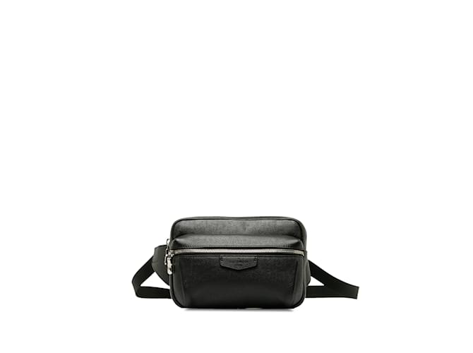 Black Louis Vuitton Taiga Outdoor Bumbag Belt Bag Leather  ref.1238421