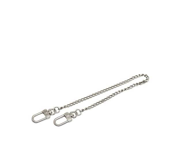 Silver Louis Vuitton Silver-Tone Key Chain Silvery  ref.1238433