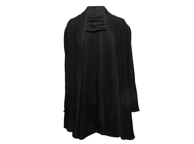 Black The Row Longline Cardigan Size US L Synthetic  ref.1238496
