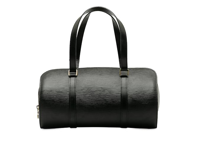 Black Louis Vuitton Epi Soufflot Handbag Leather  ref.1238499