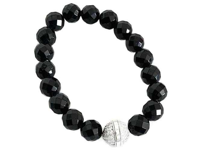 Thomas Sabo Bracelets Black Silvery Silver  ref.1238523