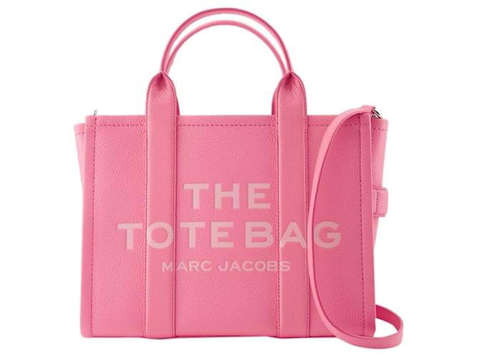 Die mittelgroße Tragetasche – Marc Jacobs – Leder – Rosa Pink  ref.1238578