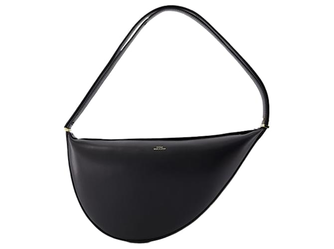 Totême Scoop Shoulder Bag - TOTEME - Leather - Black Pony-style calfskin  ref.1238597