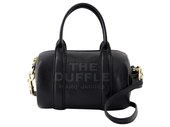 The Mini Duffle Bag - Marc Jacobs - Leather - Black  ref.1238610