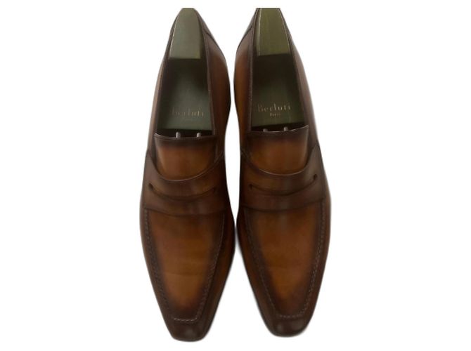 Berluti Andy eccessivo Marrone