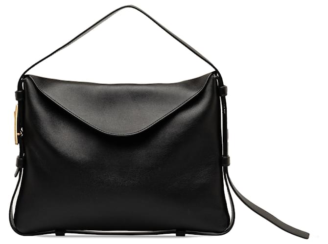 Bottega Veneta Black Cradle Shoulder Bag Leather Pony-style calfskin  ref.1238689