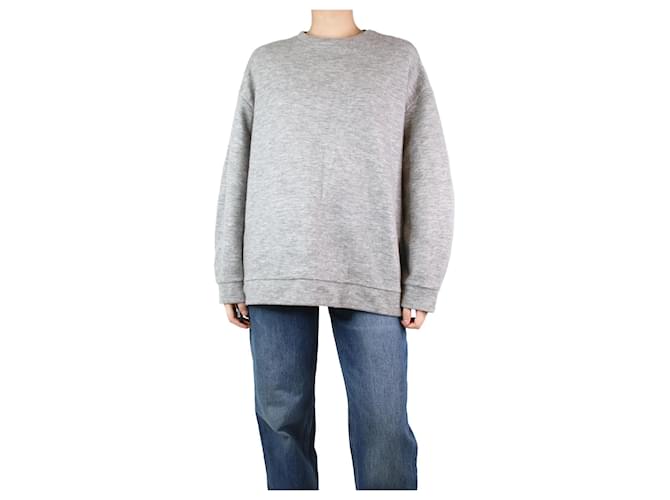 Autre Marque Graues Sweatshirt aus Kaschmirmischung – Größe UK 10  ref.1238752