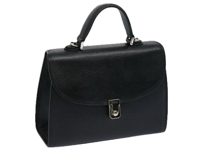 Autre Marque Burberrys Hand Bag Leather Black Auth bs11684  ref.1238816