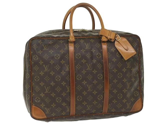 Louis Vuitton-Monogramm Sirius 45 Boston Bag M.41408 LV Auth 58909 Leinwand  ref.1238937