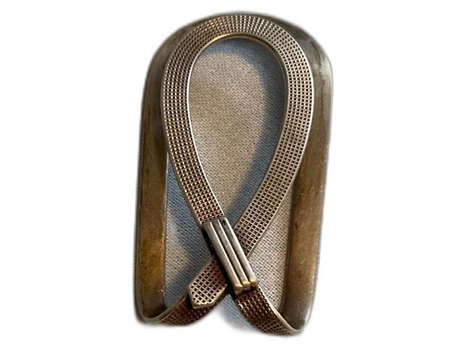 Fermasoldi Hermès Argento Silver hardware 