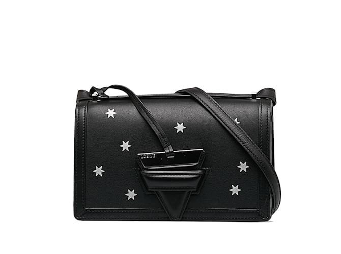 Black Loewe Barcelona Stars Crossbody Bag Leather  ref.1238993