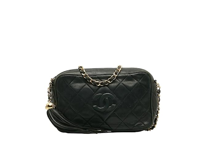 Chanel CC Quilted Leather Camera Bag  ref.1239091