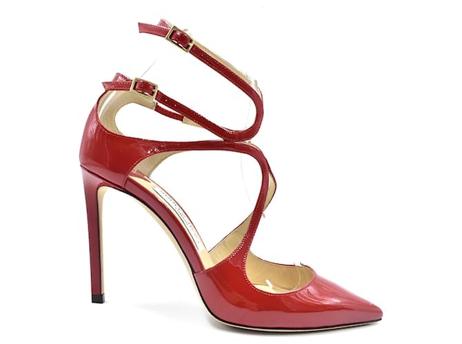 Jimmy Choo Heels Red Patent leather  ref.1239194