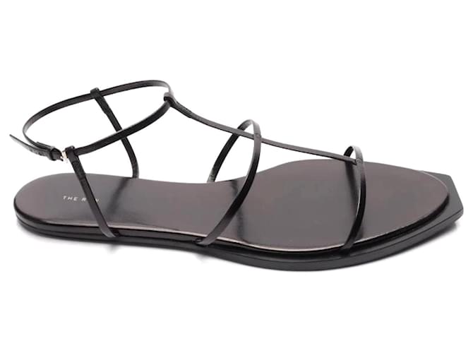 The row Sandals Black Leather  ref.1239382