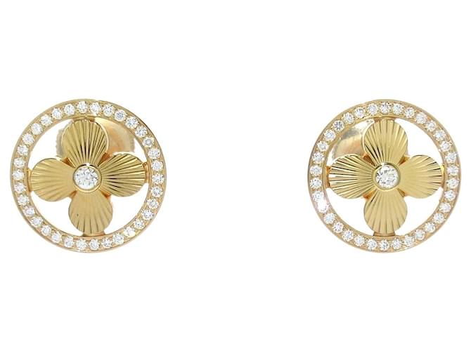 Louis Vuitton Sun Blossom D'oro Oro rosa  ref.1239480