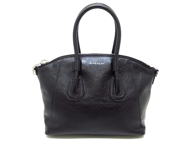 Givenchy antigona Black Leather  ref.1239515