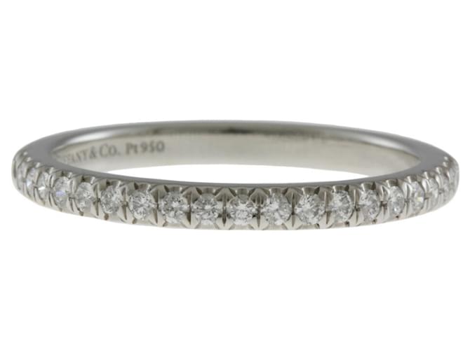 Tiffany & Co Eternity Ring Silvery Platinum  ref.1239529