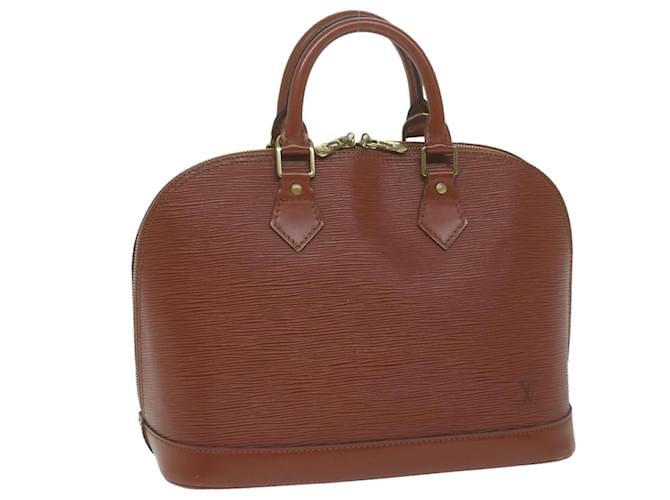 Louis Vuitton Alma Brown Leather  ref.1239542