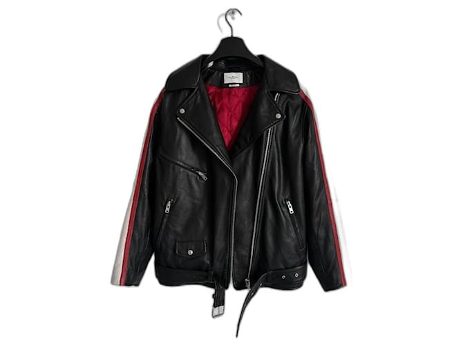 Isabel Marant Etoile Jackets Black Leather  ref.1239618