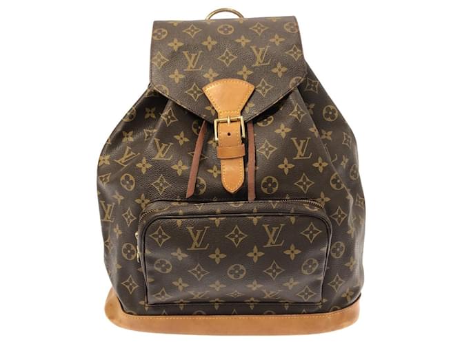 Louis Vuitton Montsouris Toile Marron  ref.1239628