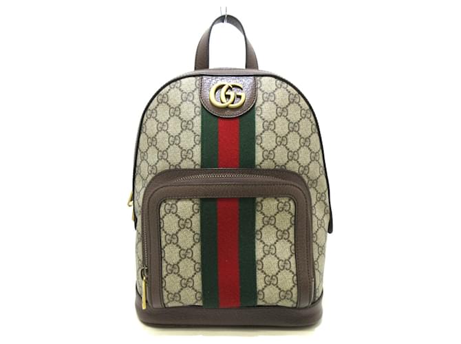 Gucci Ophidia Backpack Beige Cloth  ref.1239649