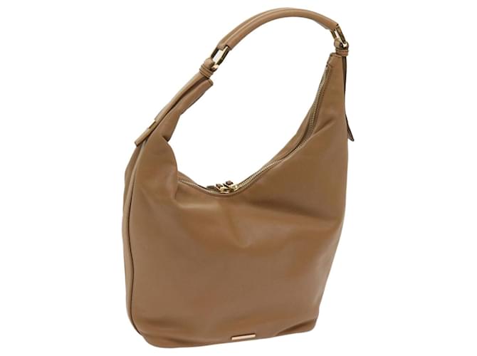 GUCCI Shoulder Bag Leather Beige Auth ep2958  ref.1239747
