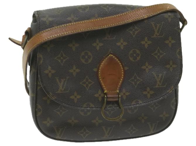 LOUIS VUITTON Monogram Saint Cloud GM Borsa a tracolla M51242 LV Aut 64658 Monogramma Tela  ref.1239780