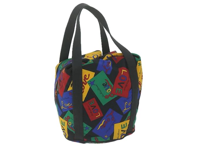 SAINT LAURENT Tote Bag Nylon Multicolor Black Auth fm3181 Multiple colors  ref.1239789