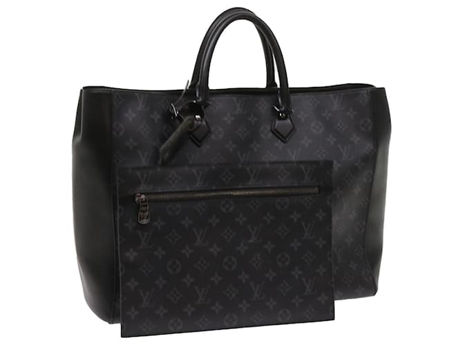 Bolsa de mão LOUIS VUITTON Monograma Eclipse Grand Sac M44733 Autenticação LV tb1030  ref.1239820