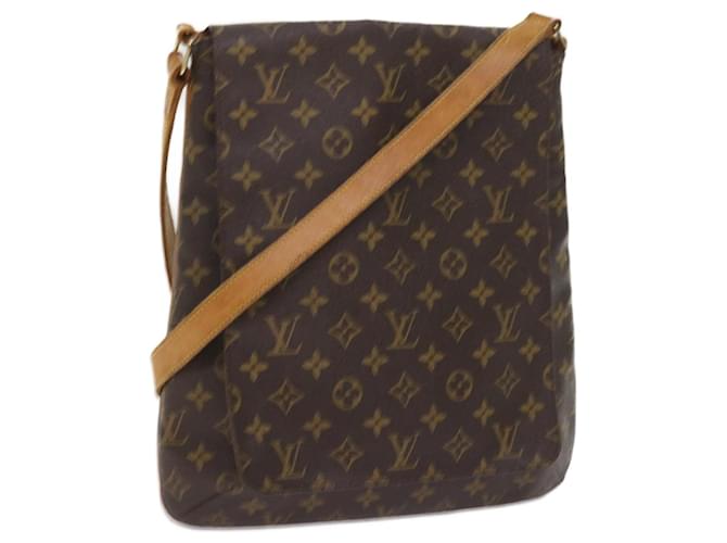 Bolsa de ombro LOUIS VUITTON Monogram Musette M51256 LV Auth bs11663 Monograma Lona  ref.1239852