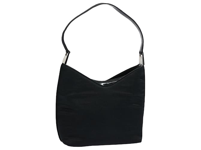 GUCCI Shoulder Bag Nylon Black Auth 65086  ref.1239855