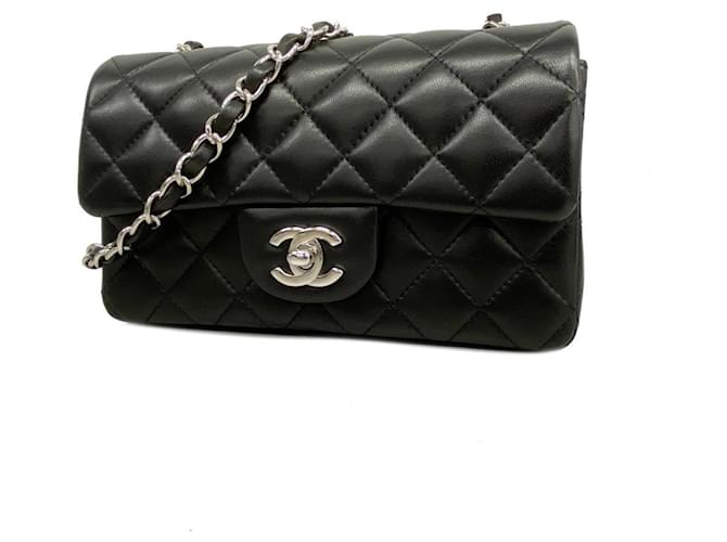 Chanel Timeless Black Leather  ref.1239932