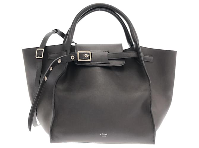 Céline Big Bag Black Leather  ref.1239964