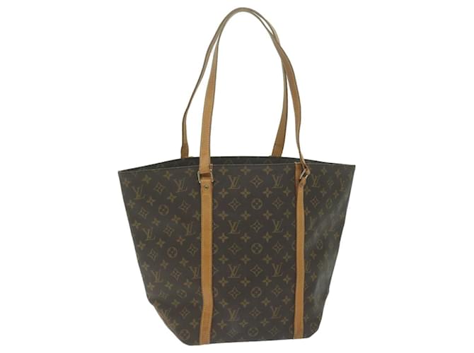 Louis Vuitton Shopping Brown Cloth  ref.1239966