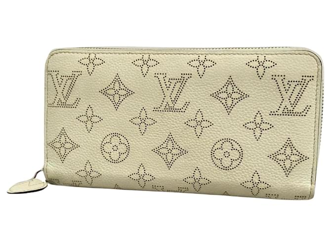 Louis Vuitton Portefeuille zippy White Leather  ref.1240099