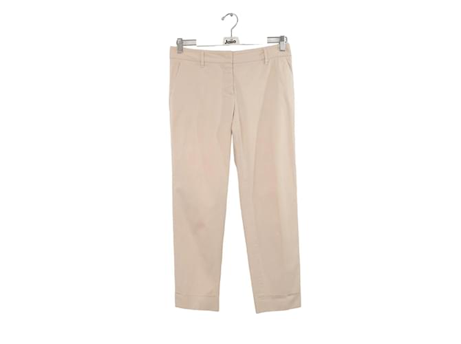 Prada Pantalones de algodon Beige Algodón  ref.1240191