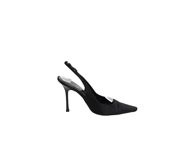 Rene Caovilla Black heels Cloth  ref.1240193