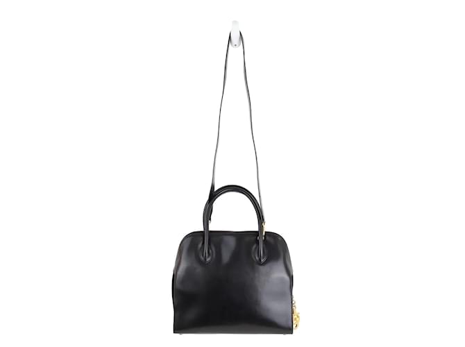 Salvatore Ferragamo Leather Handbag Black  ref.1240207