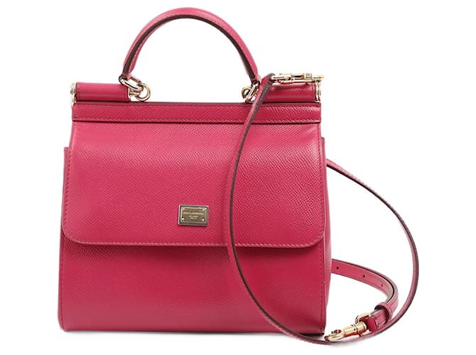 DOLCE & GABBANA Handtaschen Leder Pink  ref.1240224