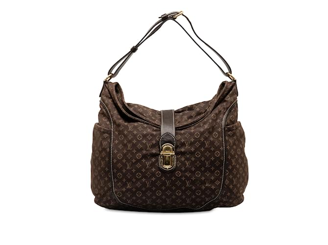 Bolso de hombro marrón Louis Vuitton con monograma Idylle Romance Castaño Cuero  ref.1240333