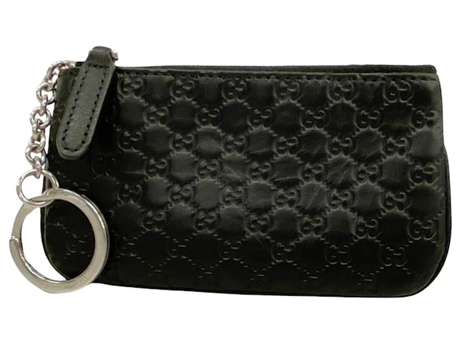 Gucci Micro Guccissima Black Leather  ref.1240340