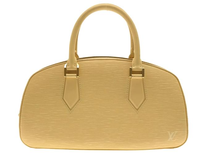 Louis Vuitton Jasmine Yellow Leather  ref.1240356