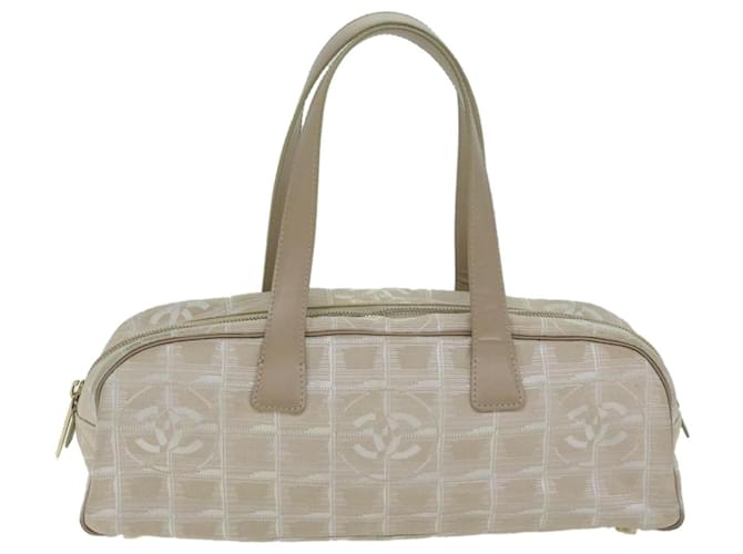 Timeless Chanel Travel line Beige Synthetic  ref.1240374